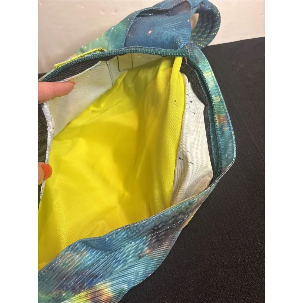 KAVU Rope Sling Bag Galaxy Print Crossbody Backpack Travel Daypack Cosmic